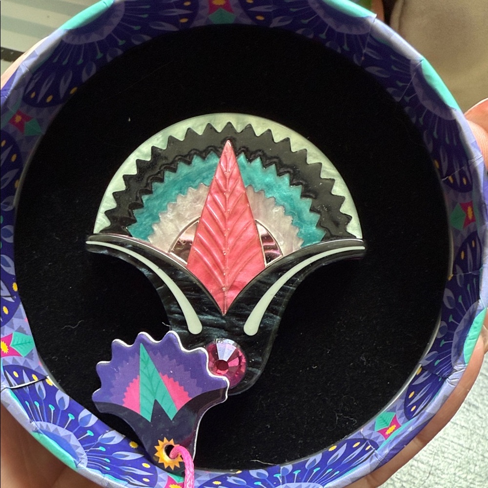 Art Deco Erstwilder “Whispers of the Nile” Brooch fr Untamed Elegance collection